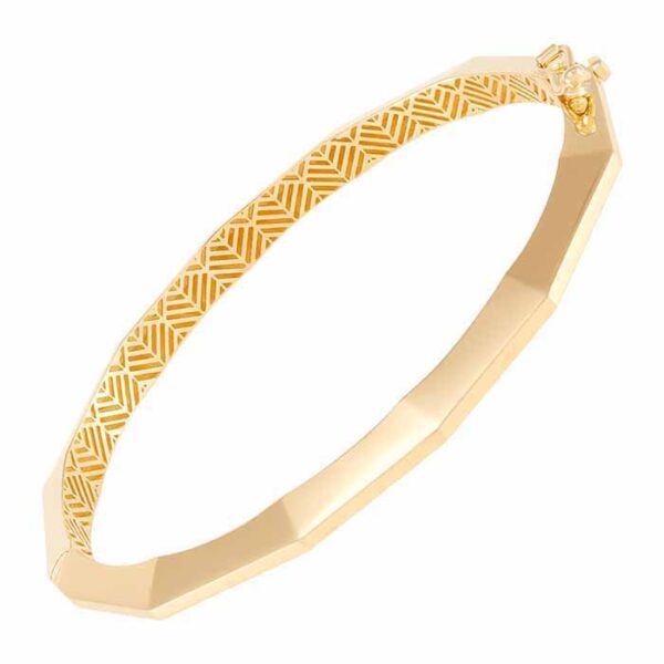 Bamboo Hinged Bangle