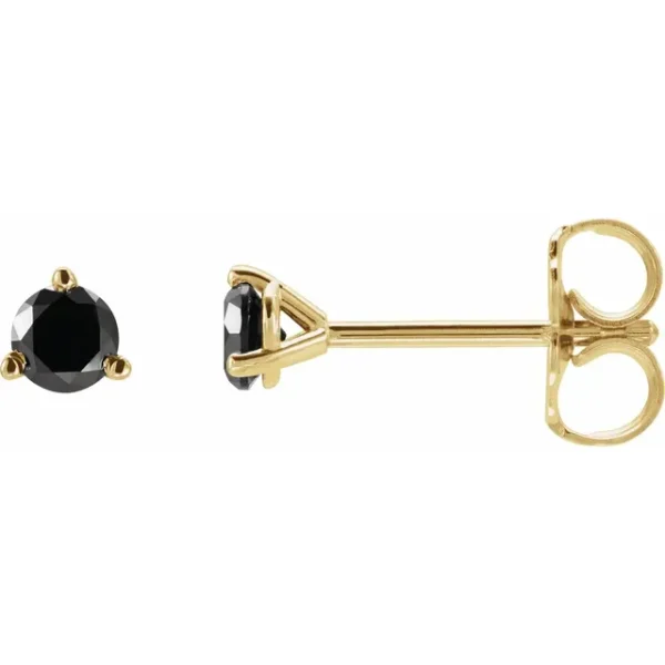 Black Diamond Studs